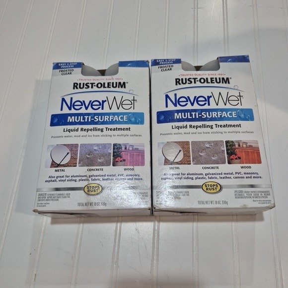Rust-Oleum Other - Lot Of 2 Rust-Oleum 18 oz NeverWet Multi Surface Liquid Repellant Waterproof